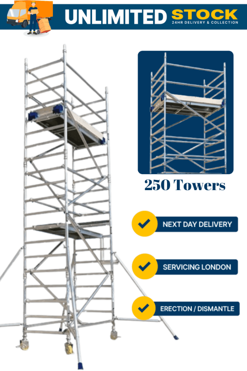Rent Scaffold Towers for Roof Work, Painting, and More
