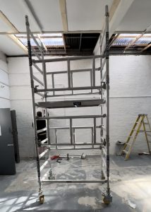 Scaffold tower hire for easy exterior building access