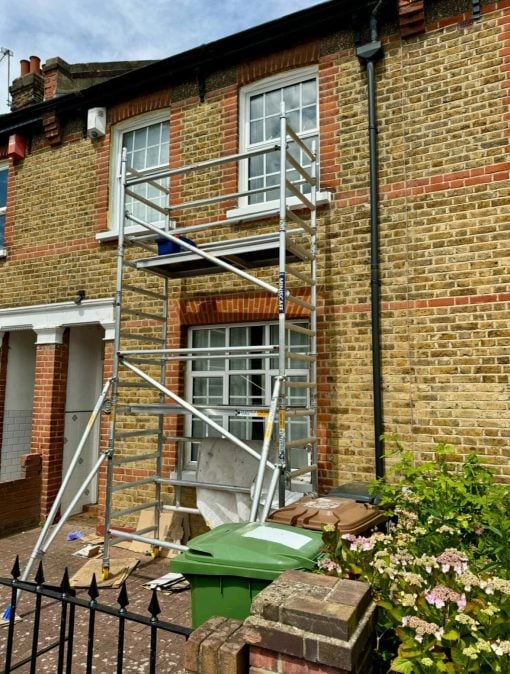 How Tall of a Ladder Do I Need? For 2-Story Homes 2025 6 Trade Folding Tower