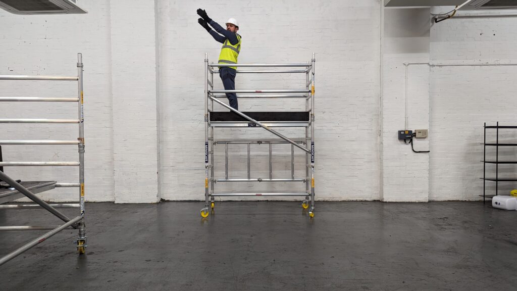 Temporary scaffold tower rental for construction sites , Scaffold Tower Hire