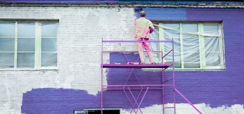 Scaffold Hire for Painting